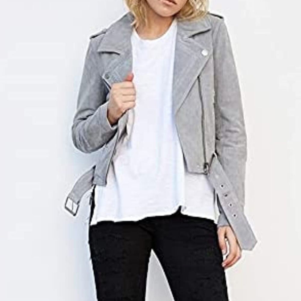BRAND NEW Suede Genuine Leather Jacket